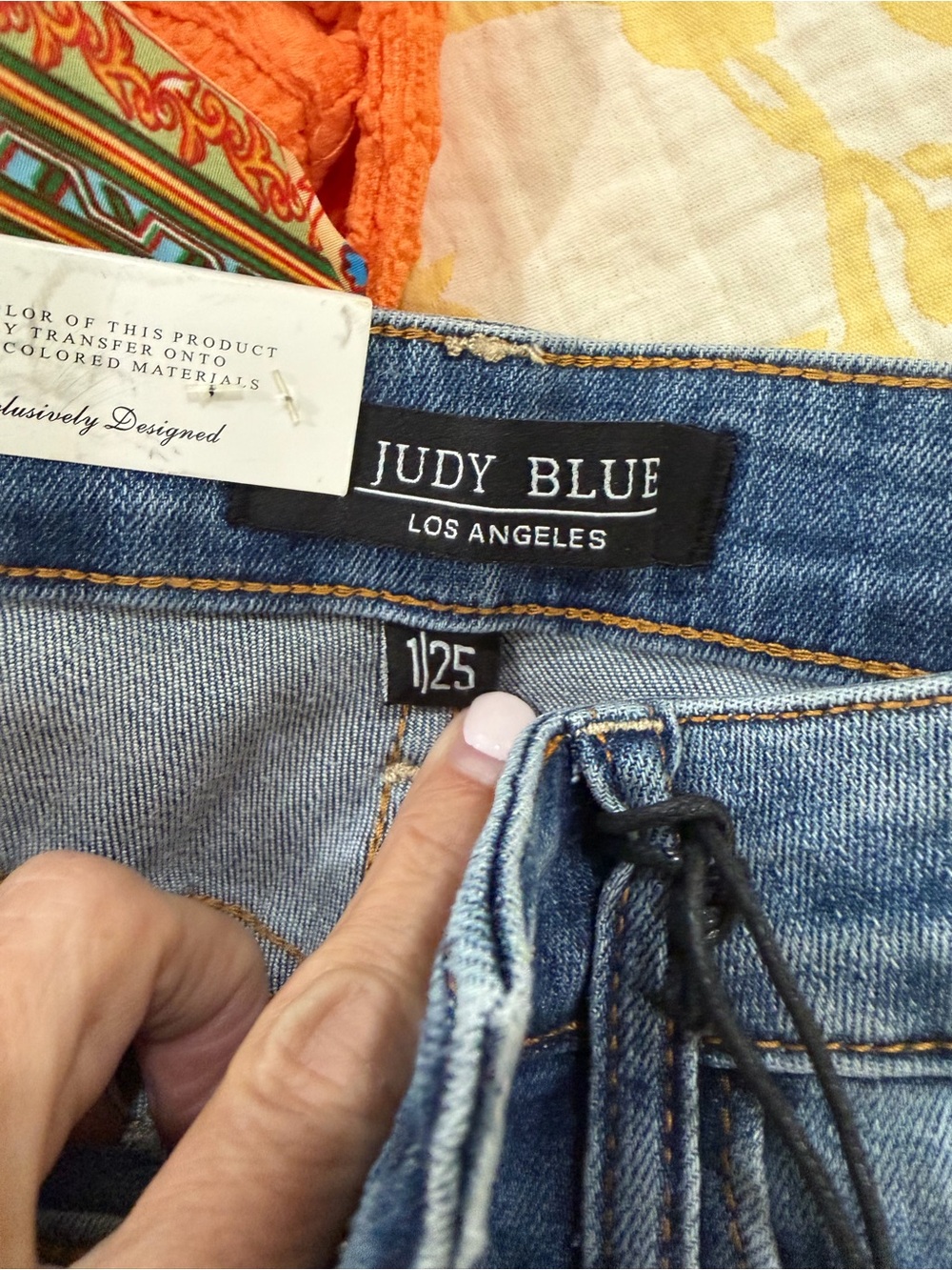 Judy Blue Light Blue Skinny Jeans - Faded Denim